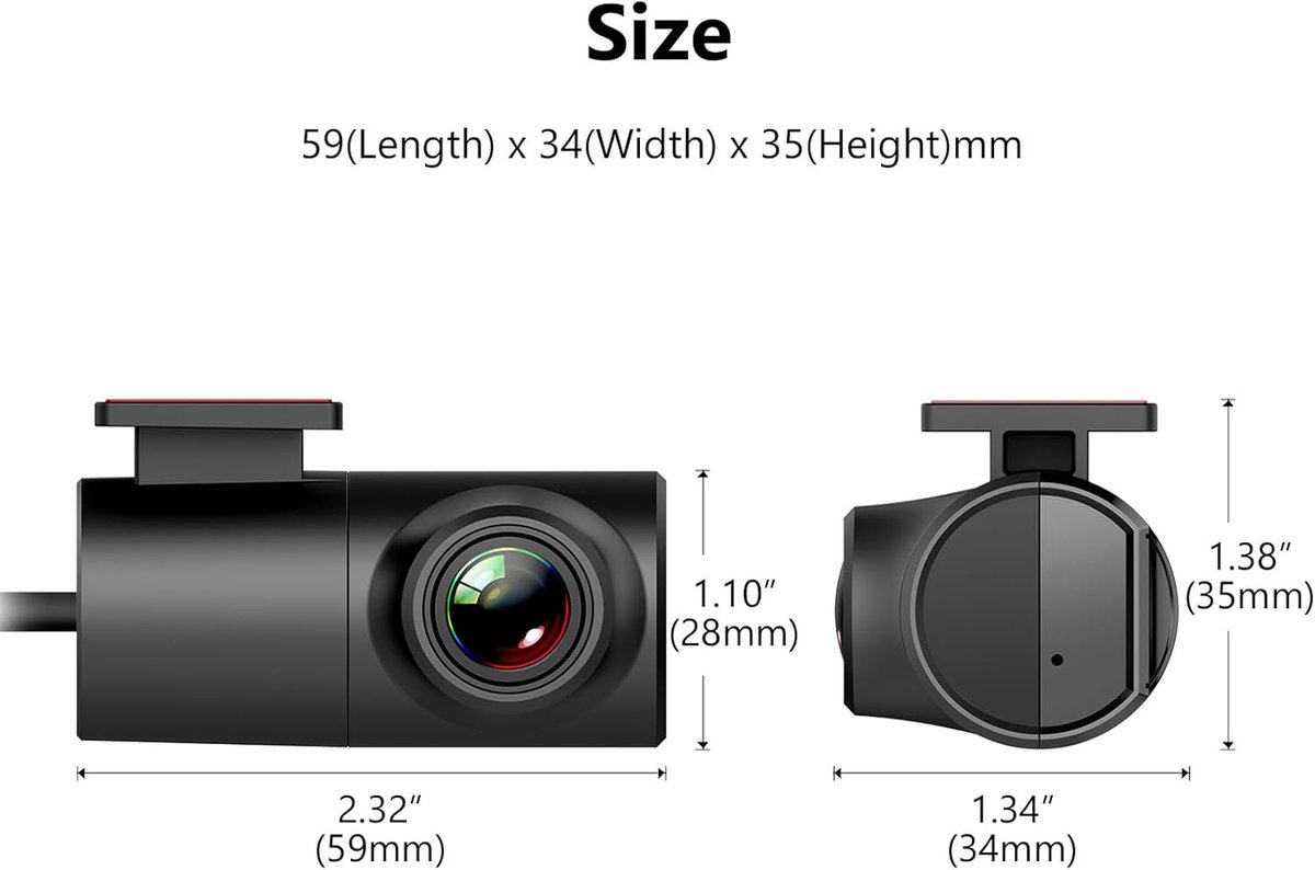 Dash Cam - Auto Recorder Camera - Veilig Rijden - 120 Graden Groothoek - 1280 x 720P - Zwart – foto 7