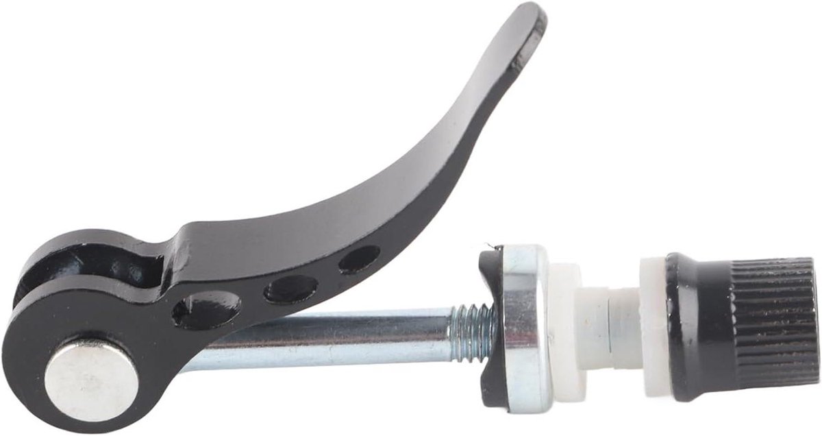Fiets Zadelklem - Zadelpen Klem - Zadelhoogte Verstellen - Snelle Release Hendel - 5mm x 60mm - Zwart
