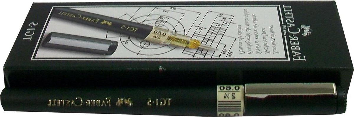 Technische Tekening Pen - Tekengerei Pen - Precisie Tekenen - Fijn Punttype - 0.60mm - Zwart