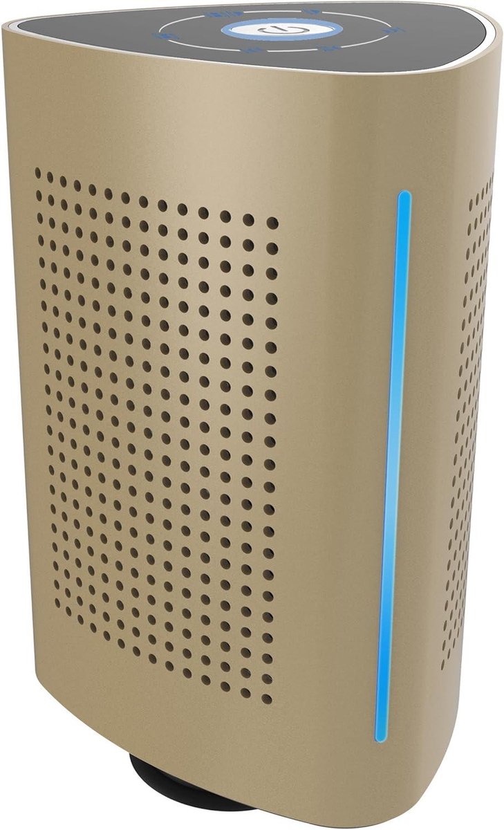 Draagbare Bluetooth Speaker - Resonantie Speaker - Muziek Luisteren - 360 Graden Geluid - 3 Uur Speeltijd - Goud
