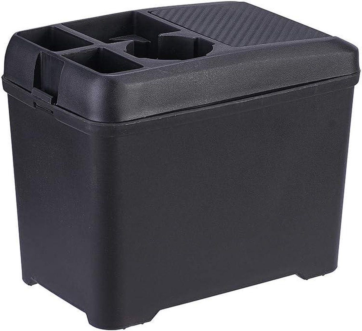 Auto Prullenbak - Vuilnisbak Auto - Auto Interieur Opruimen - Semi-Automatisch Deksel - 292 x 246 x 206 cm - Zwart
