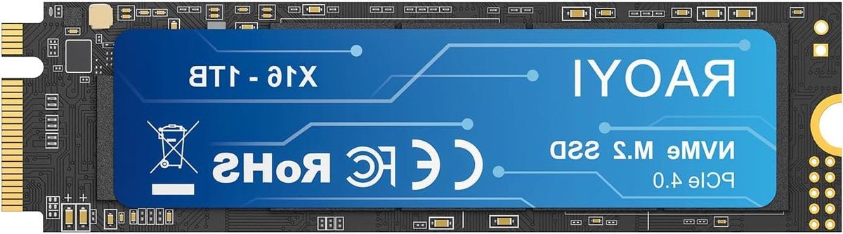 Interne SSD - Solid State Drive NVMe SSD - Systeem Versnellen - PCIe Gen4x4 Interface - 1 TB