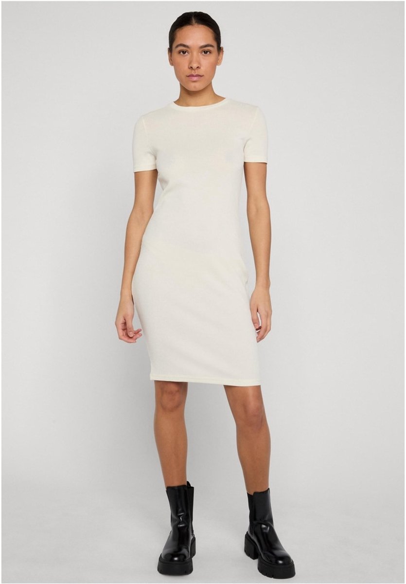 Urban Classics Basic Slim Fit TShirt Dress Korte jurk XL Creme