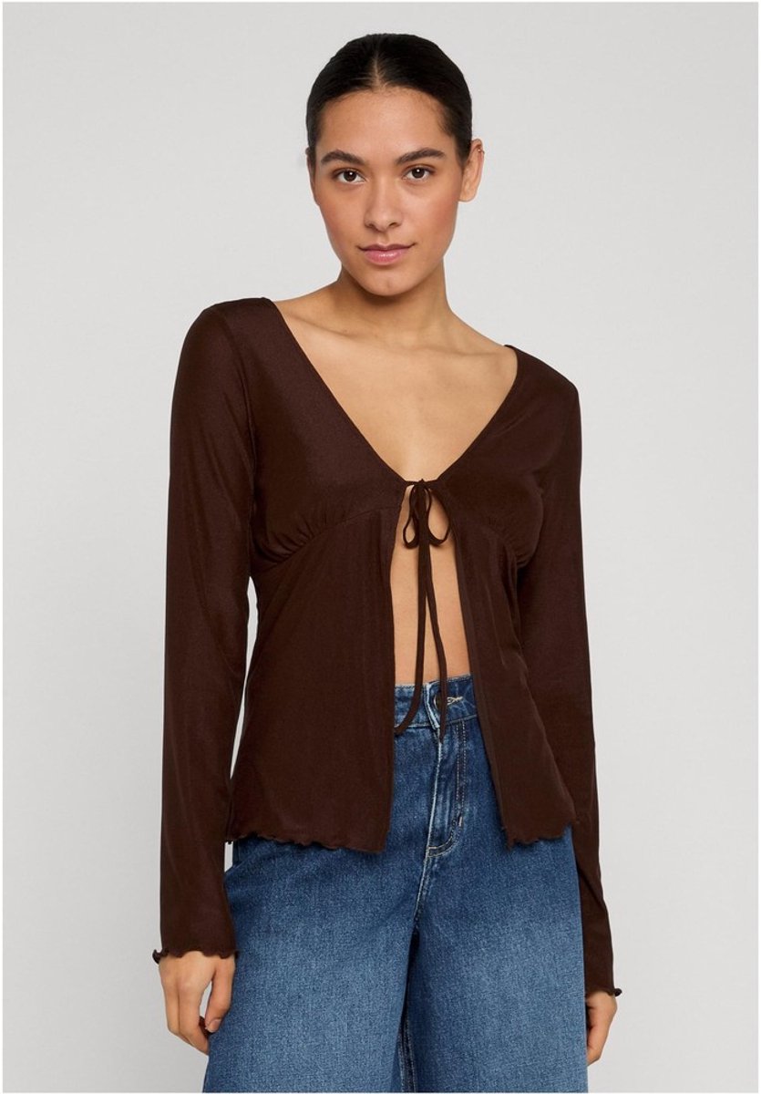 Urban Classics Mesh Cardigan XL Bruin