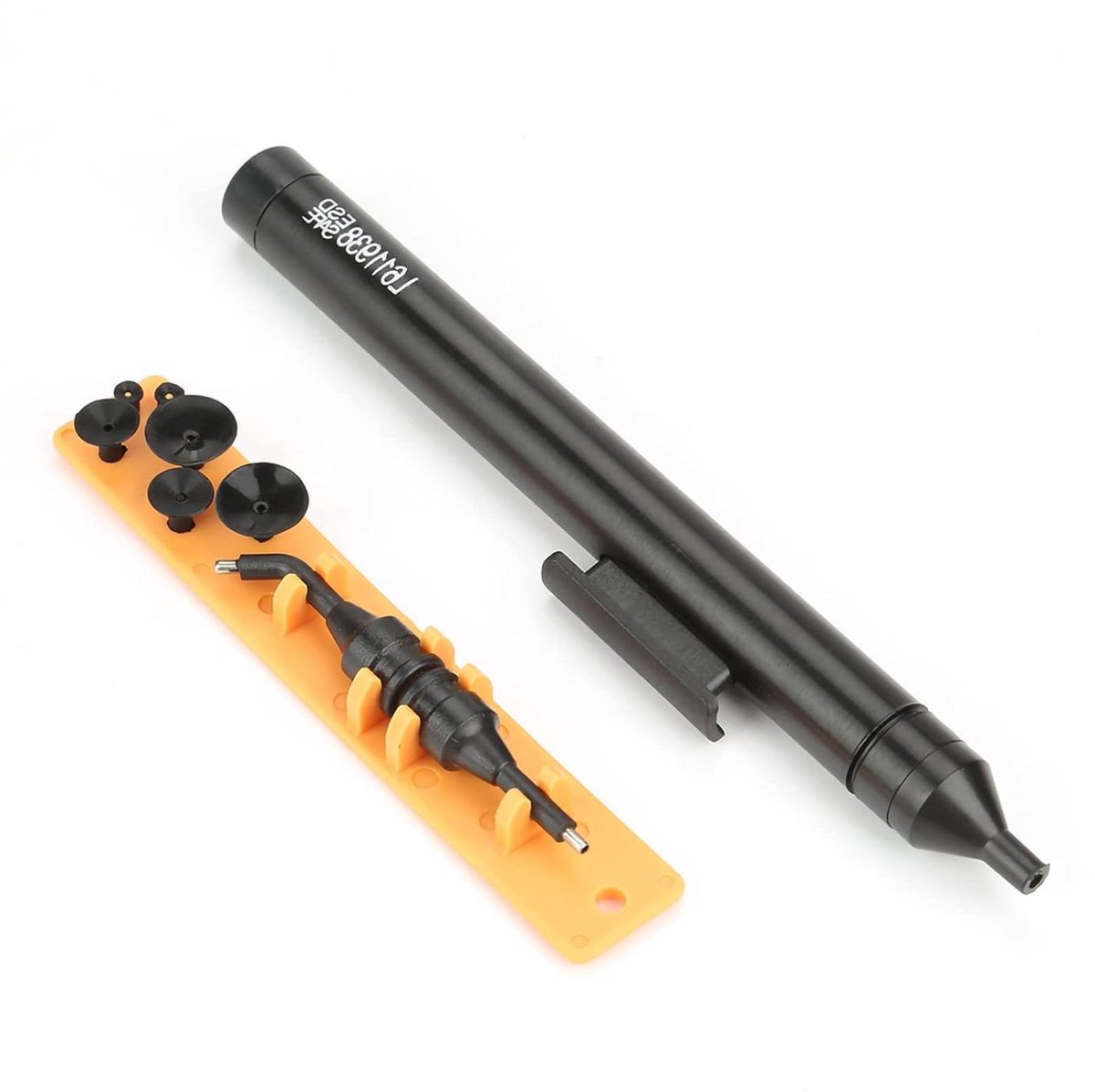 Vacuümzuigpen - Zuigen Pickup Tool - Elektronische Componenten Oppakken - Handmatige Bediening - 13.2 cm Lengte - Zwart