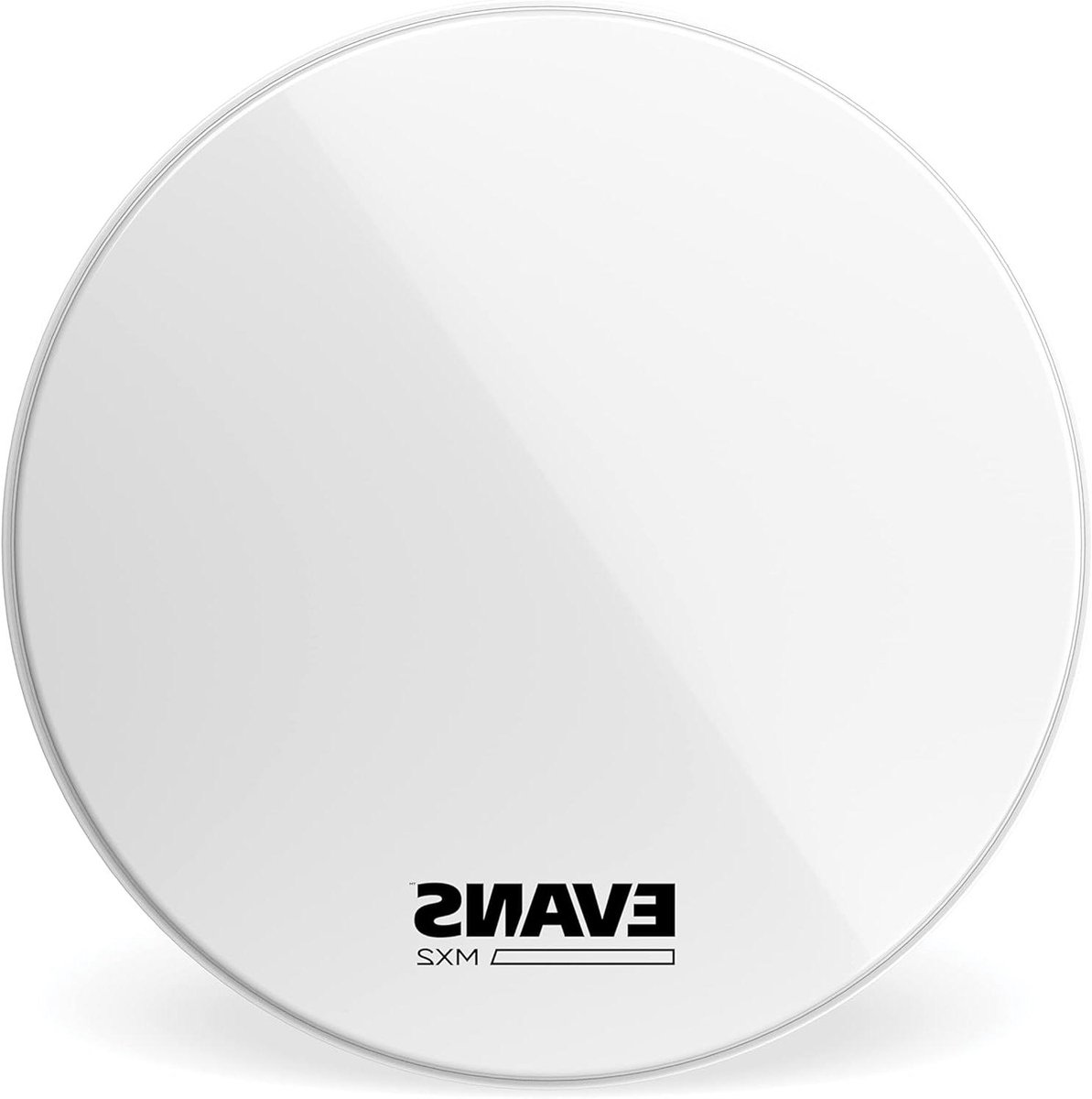 Basdrumvel - Paukenvel - Geluidsverbetering - Geïntegreerde dempingsring - 66 cm - Wit