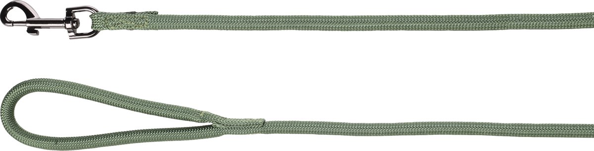 Flamingo - Hond Looplijn Aiden Kaki 15m 10mm