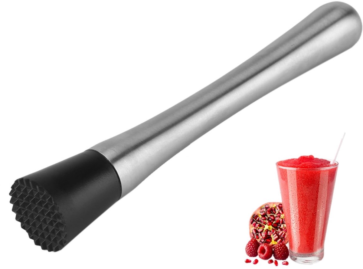 Vt products - Cocktail Muddler - Muddler voor Cocktails - Ergonomische Handgreep - Mixen van Dranken - Geschikt voor Thuisgebruik - Stijlvol Design