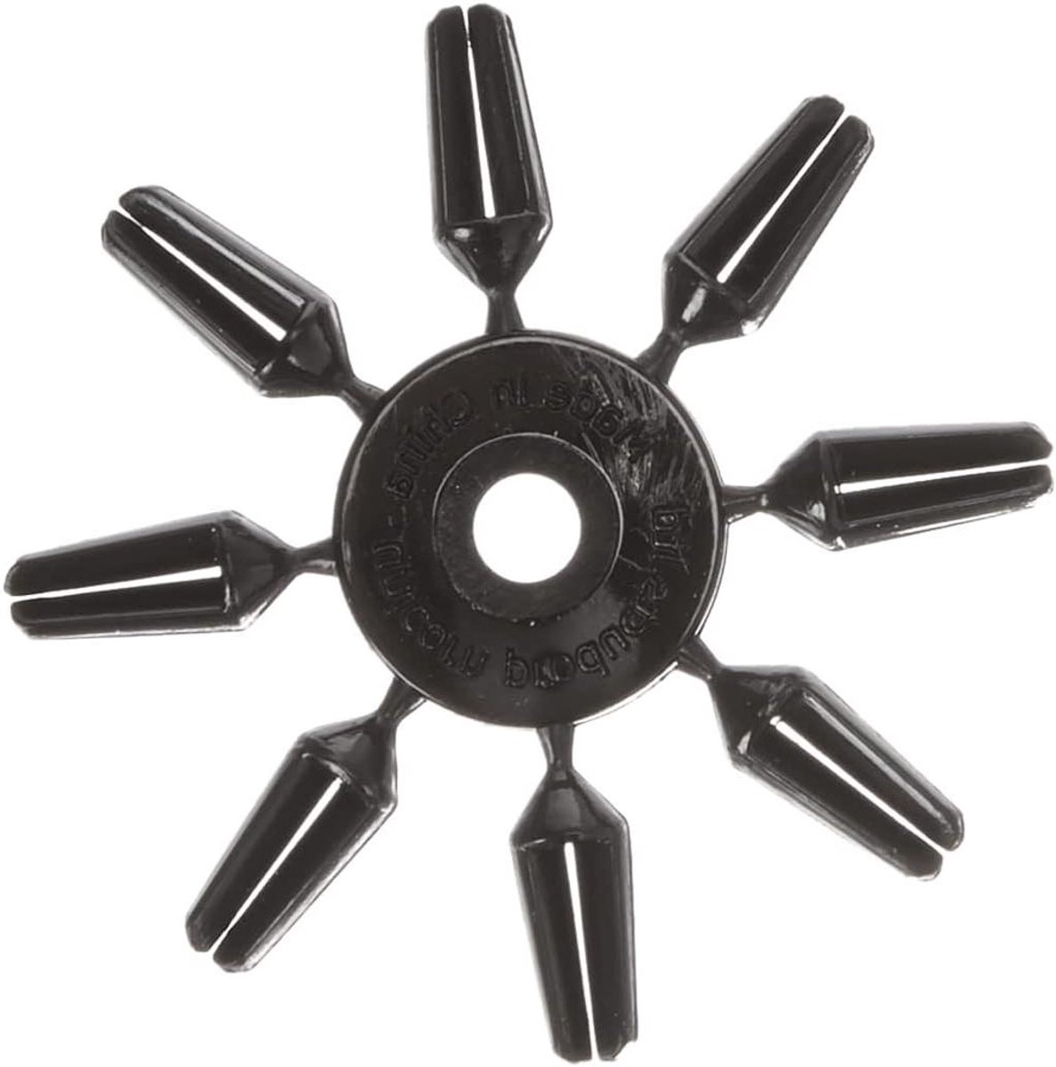 Dart Flight Protectors - Flight Beschermers - Dart Pijlen Beschermen - Acht Per Kaart - One Size - Zwart