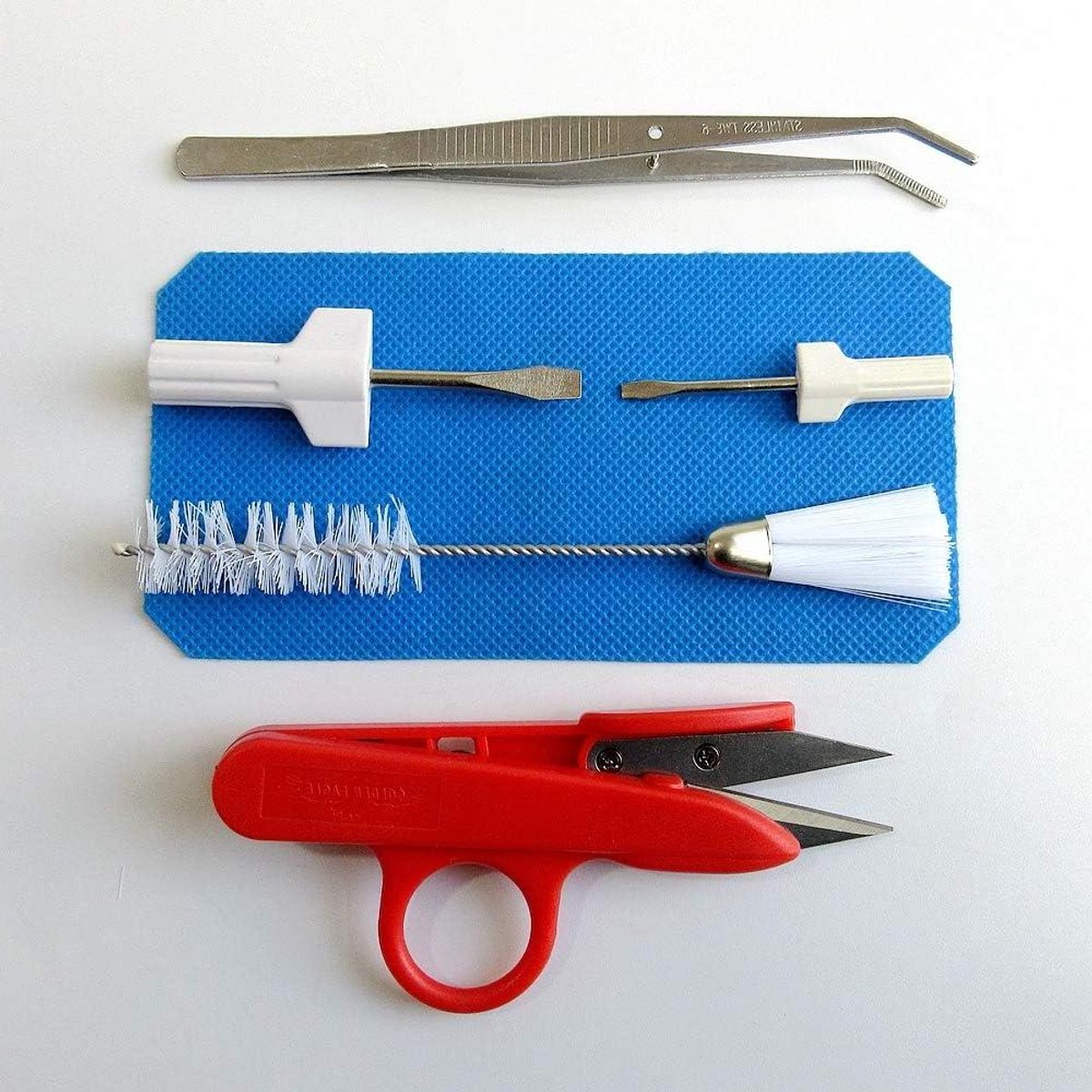 Naaimachine Onderhoudsset - Naai-accessoires Kit - Machine Reinigen - Inclusief Pincet - 5 Delen - Niet gespecificeerd