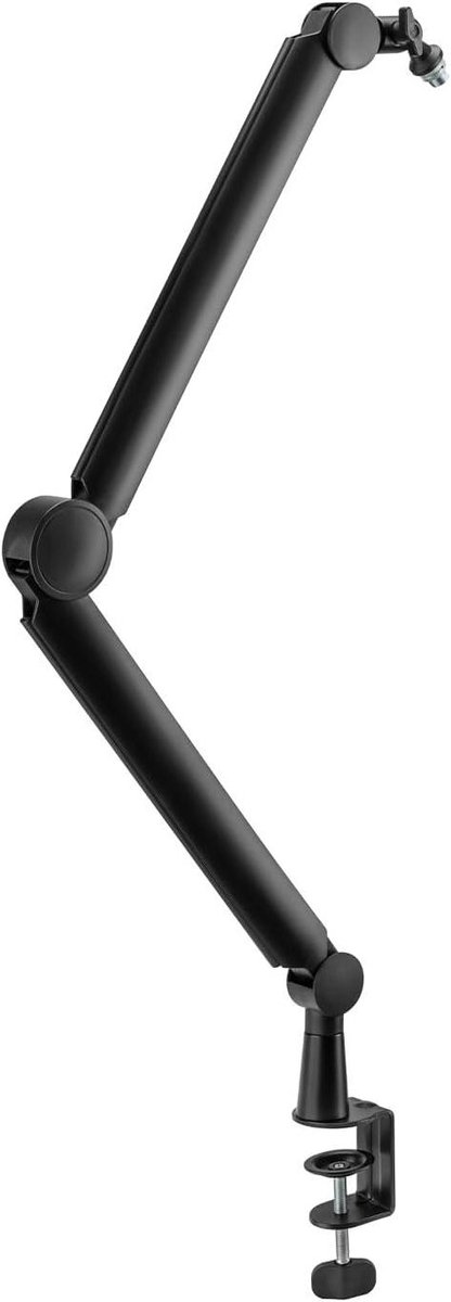 Microfoonarm - Microfoonstandaard - Opnames en Streaming - 360 Graden Draaibaar - Tot 847 cm - Zwart