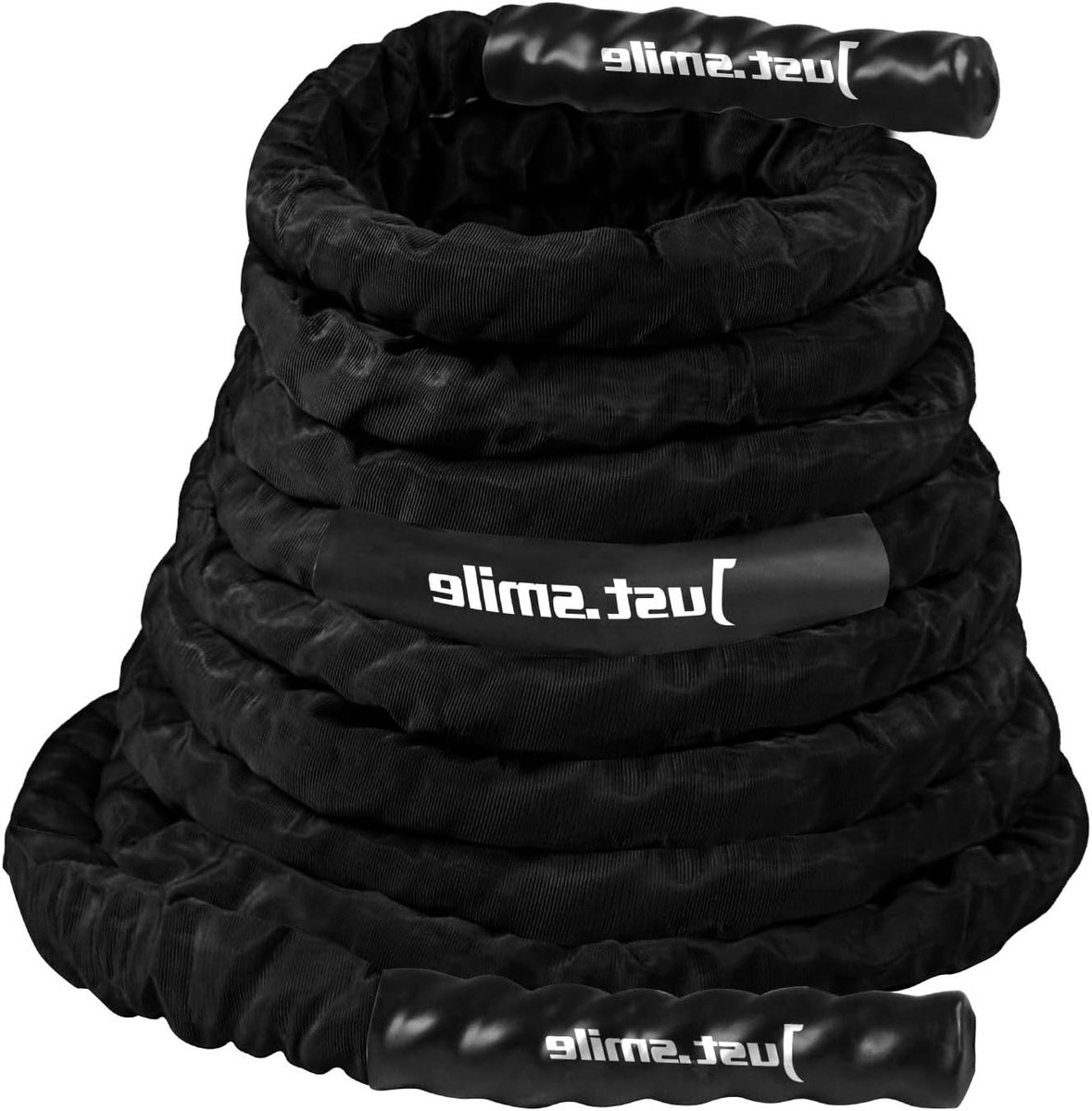 Fitness Touw - Kracht Touw - Full Body Workout - Duurzame Gevlochten Constructie - 9 meter lengte - Zwart Groen Blauw