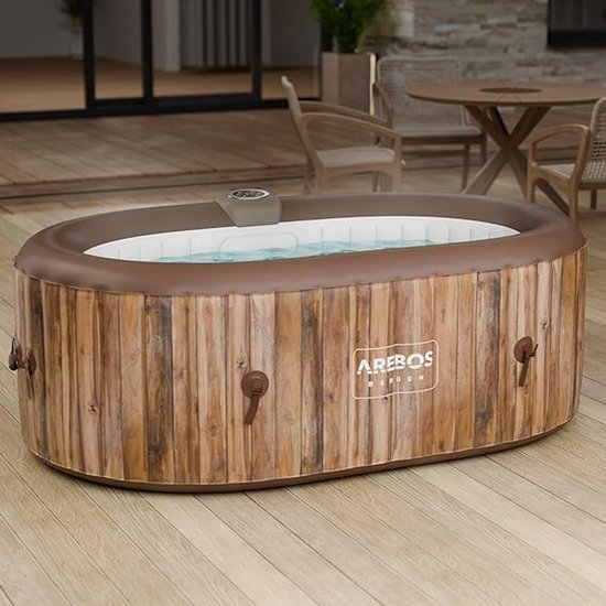 Luxe Opblaasbare 2-Persoons Jacuzzi Spa