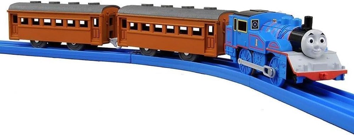 Thomas de Trein - Oigawatetsudo serie - Treinbaan uitbreiden - Compatibel met Thomas serie - Schaal HO - Blauw