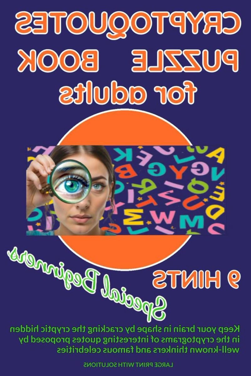 Cryptogram Puzzelboek - Woord Puzzelboek - Hersenen Trainen - 9 Hints Per Puzzel - 15 x 23 cm - Niet gespecificeerd