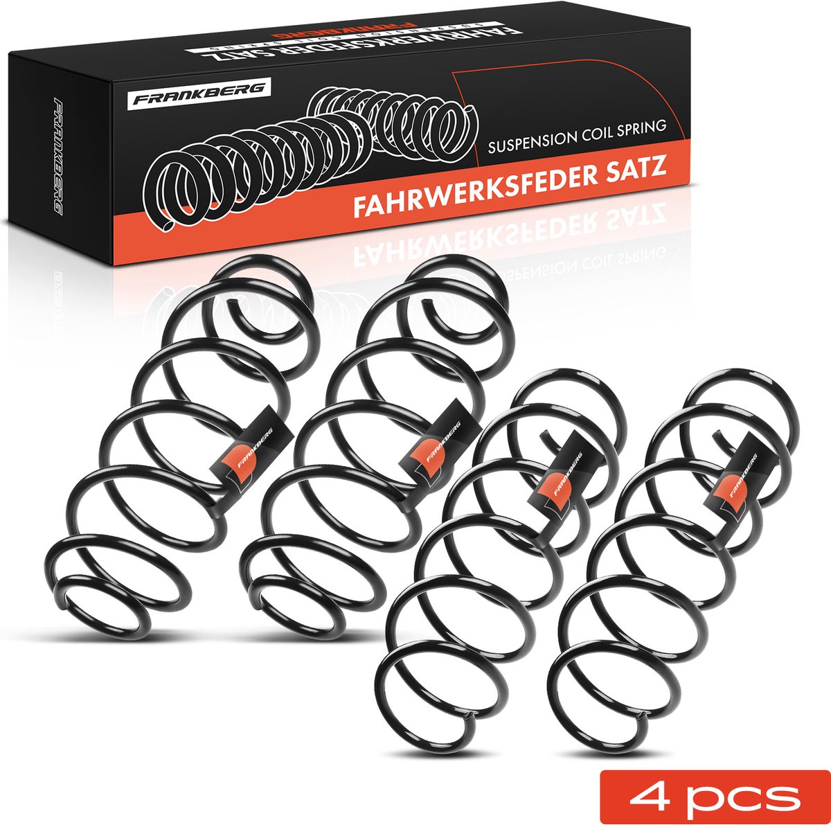 Frankberg 4x veer voor- en achteras voor Citroën C3 II 1.1L-1.4L