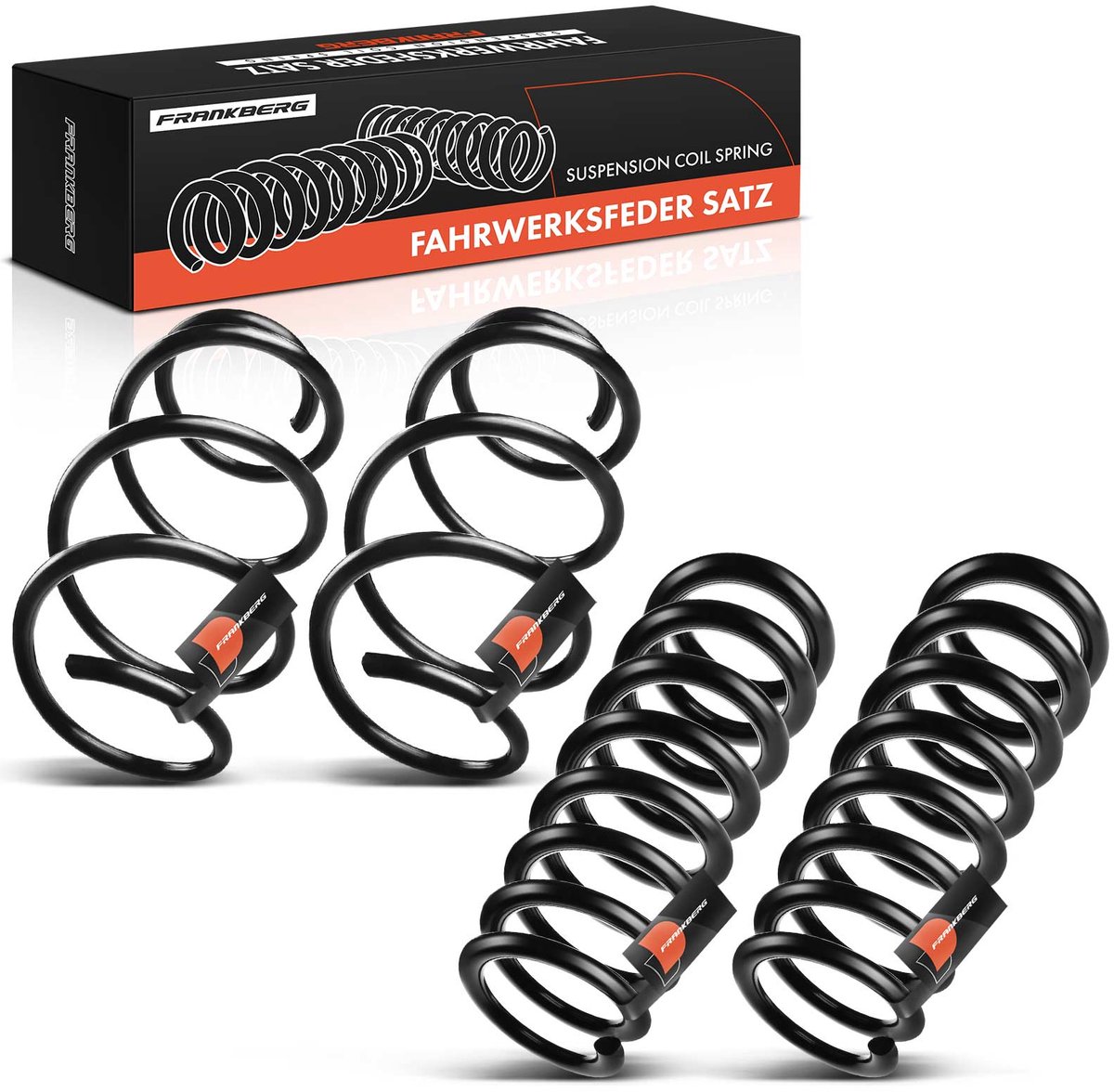 Frankberg 4x Veer Vooras Achteras voor BMW 3er Touring F31