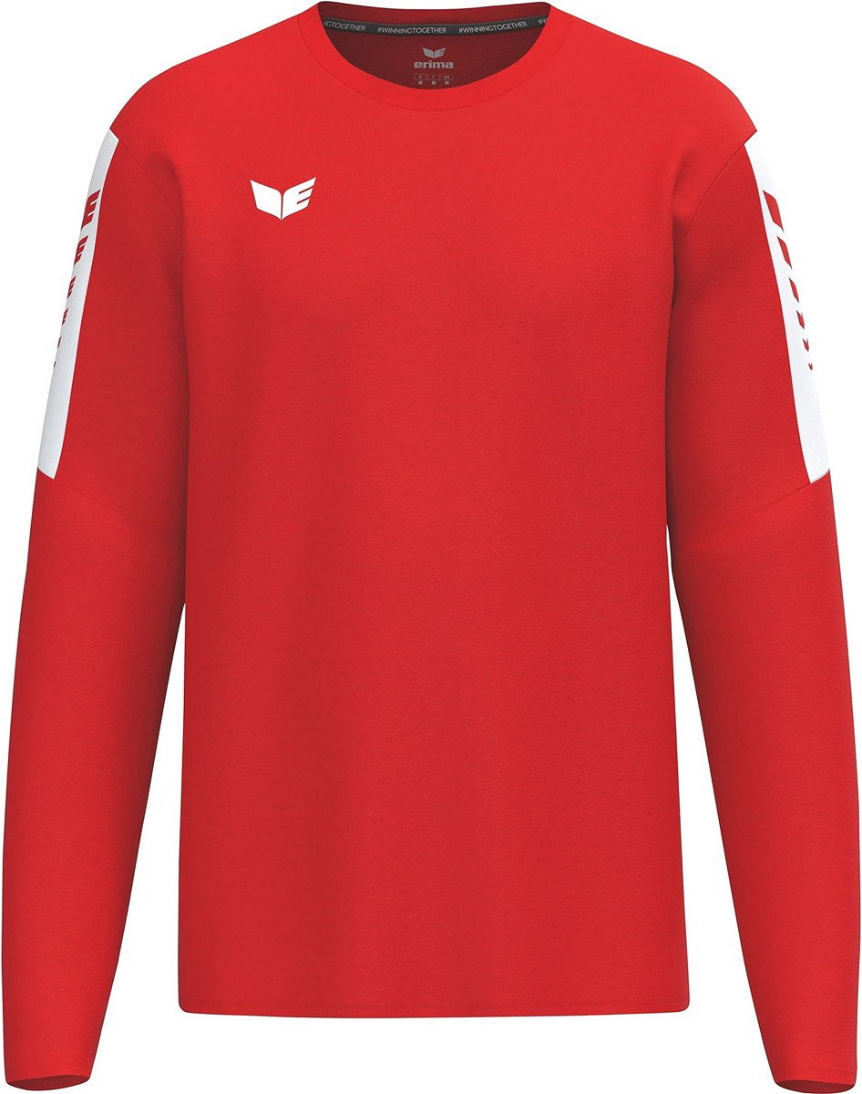 Erima Intro Sweatshirt Kinderen - Rood | Maat: 164