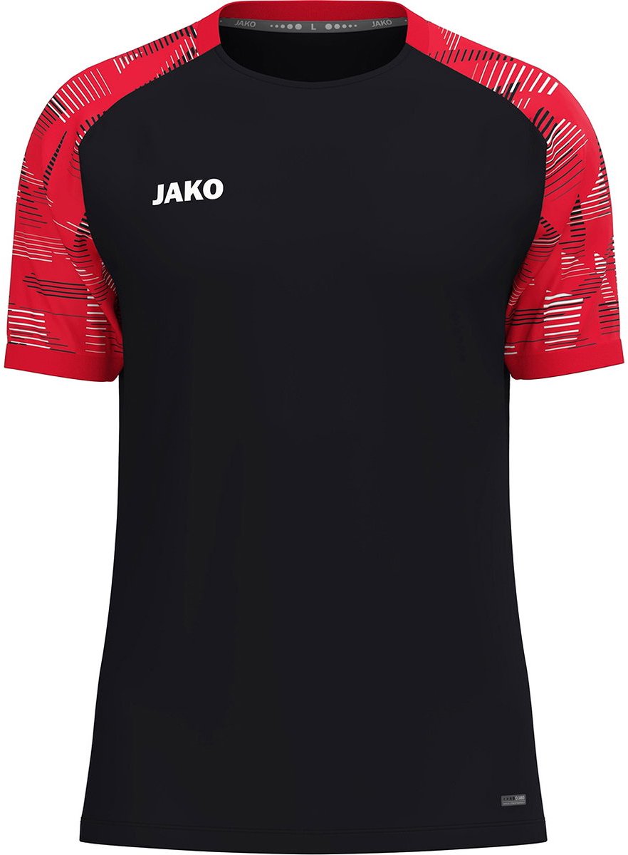 Jako Sonic T-Shirt Kinderen - Zwart / Rood | Maat: 164
