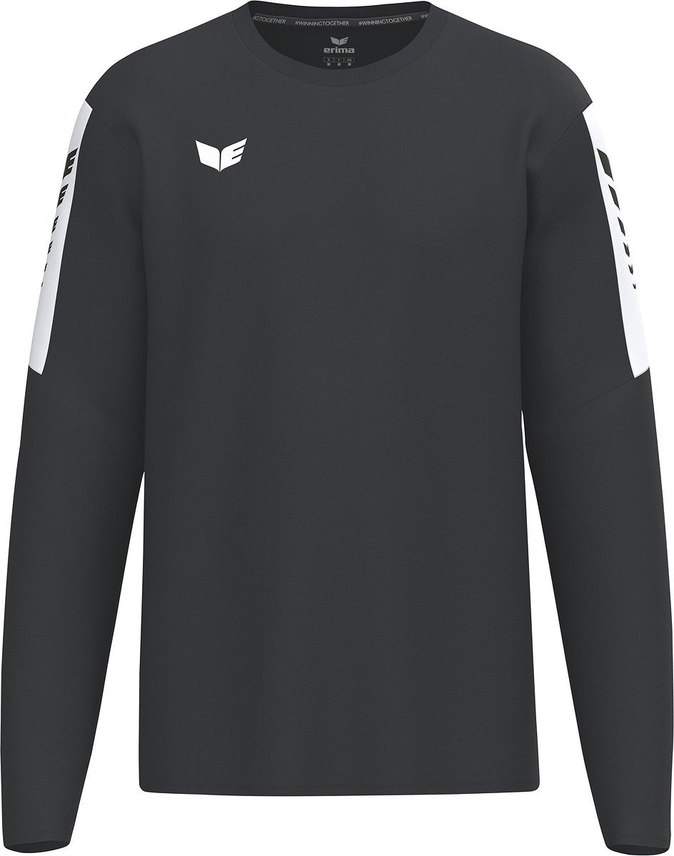 Erima Intro Sweatshirt Kinderen - Zwart | Maat: 164