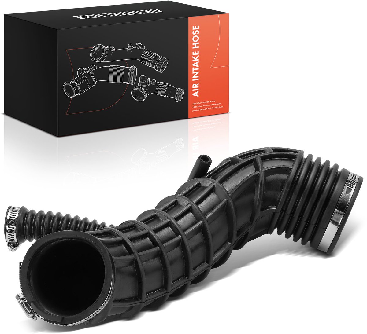 Frankberg 1x inlaatslang luchtfilter voor BMW X3 E83 2004-2006