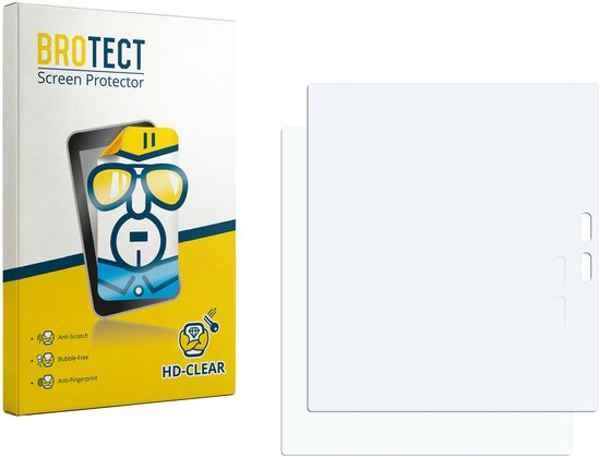 BROTECT - Screenprotector voor Boox Go 7 - Folie Beschermfolie transparant 2 Stuks