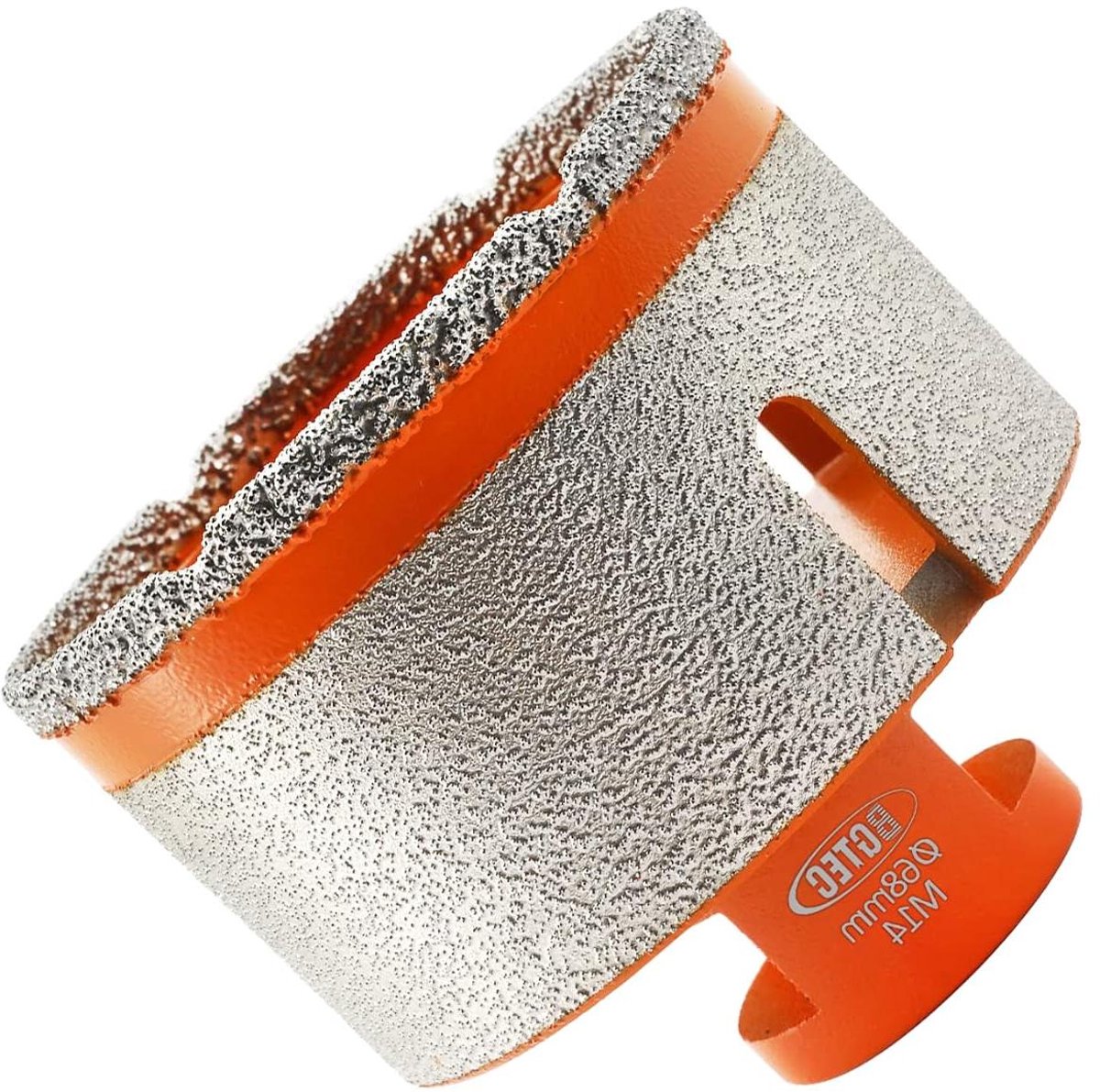 Diamantboor - Tegelboor Gatenzaag - Gaten Boren Afschuinen - 2-in-1 Design - 68 mm - Zilver