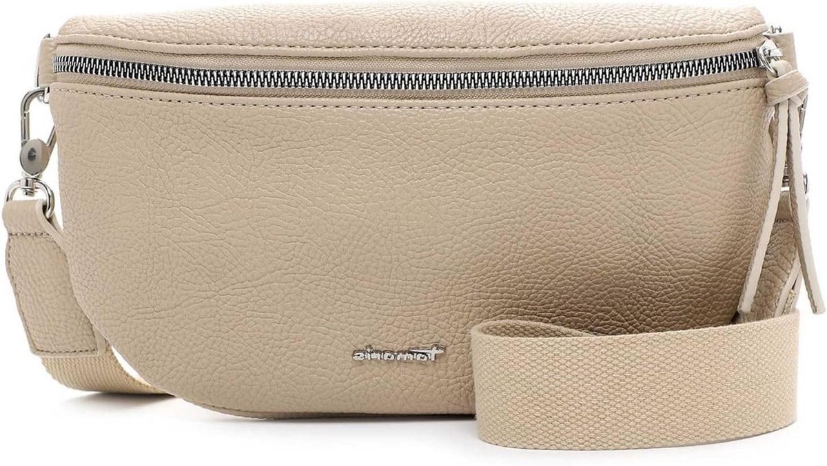 Schoudertas - Crossbody tas - Dagelijks gebruik - Verstelbare schouderband - 24.5 x 16 x 2 cm - Beige