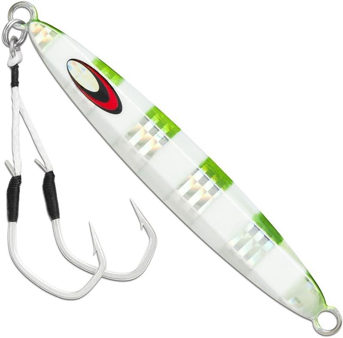 Jig Gomoku Slide Dancer - Kunstaas Zonder Lood - Zeevissen op Diepte - Realistische Zwembeweging - 9.8cm 80g