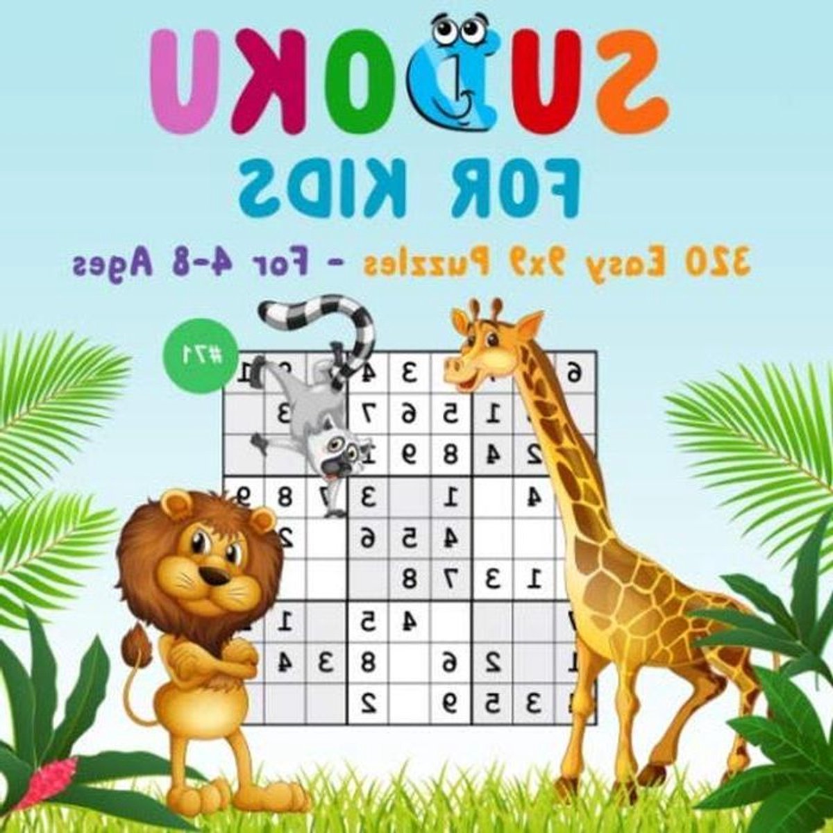 Sudoku Boek - Logica Spel - Kinderen Leren - 320 Puzzels - 20.96 x 20.96 cm - Niet gespecificeerd
