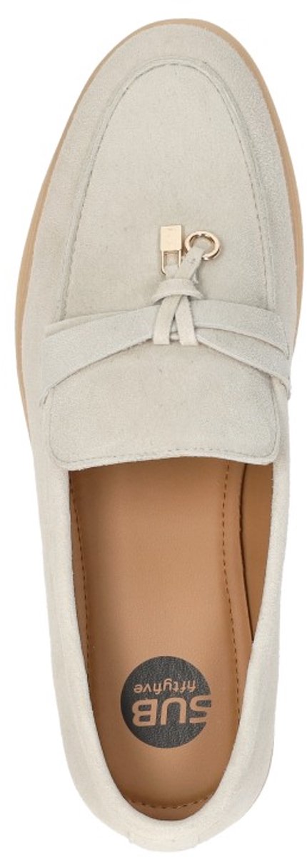 SUB55 Mocassin Mocassin - Beige - Maat 37