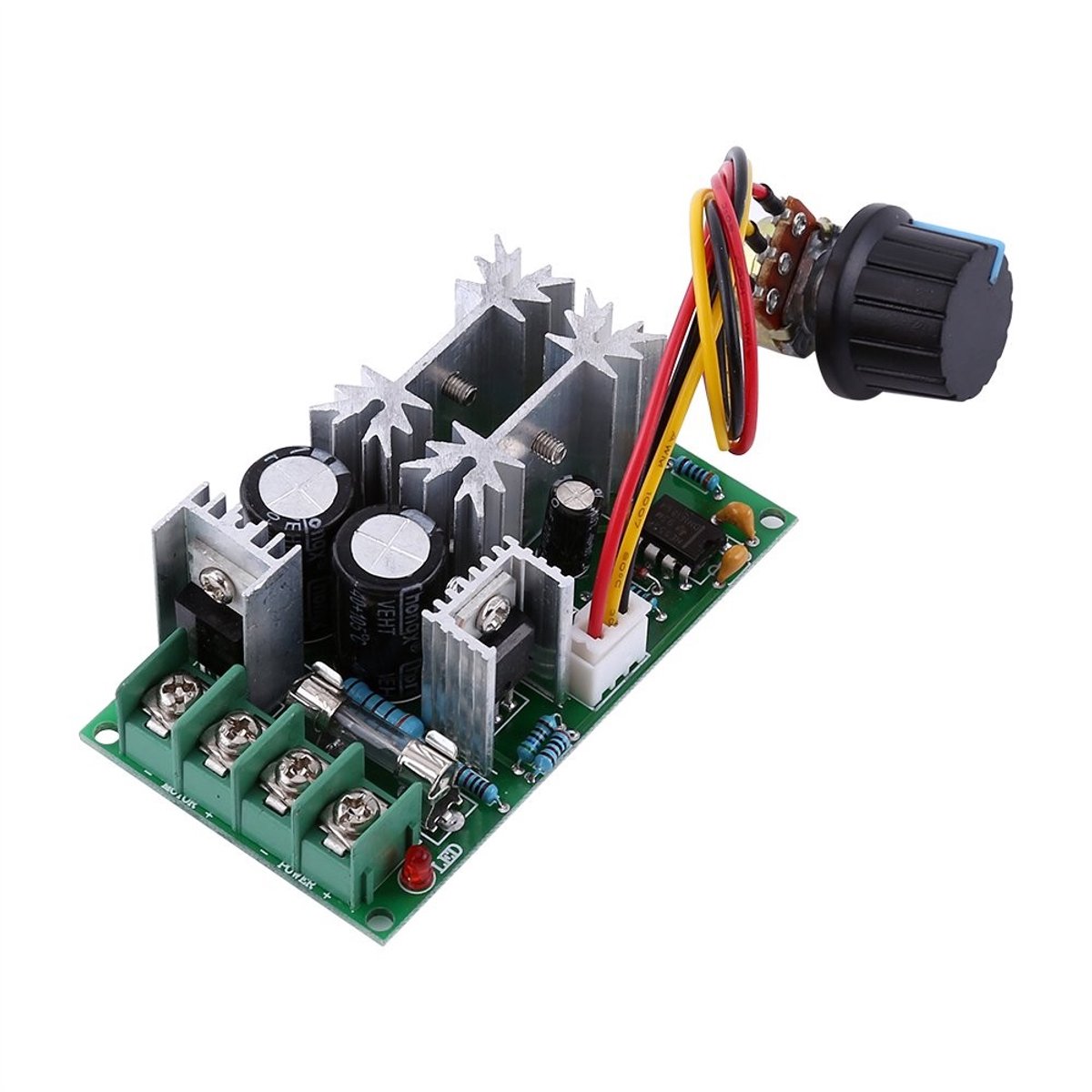 aladdien DC Motor Speed Controller - 12V 24V 36V 48V 20A - Stabiele Regelaar - Compact formaat - Hoge prestaties - Ideaal voor motorbesturing ...