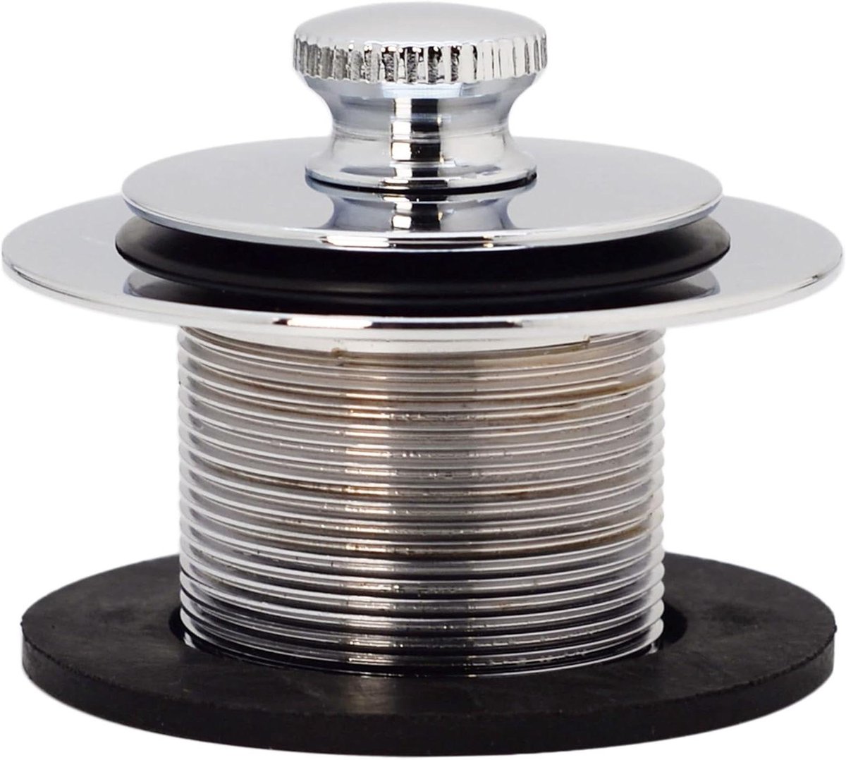 Bad Afvoerplug - Afvoerstop Twist & Close - Badkamer Afvoer Afsluiten - Fijne Draad Constructie - 1-3/8 inch NPSM