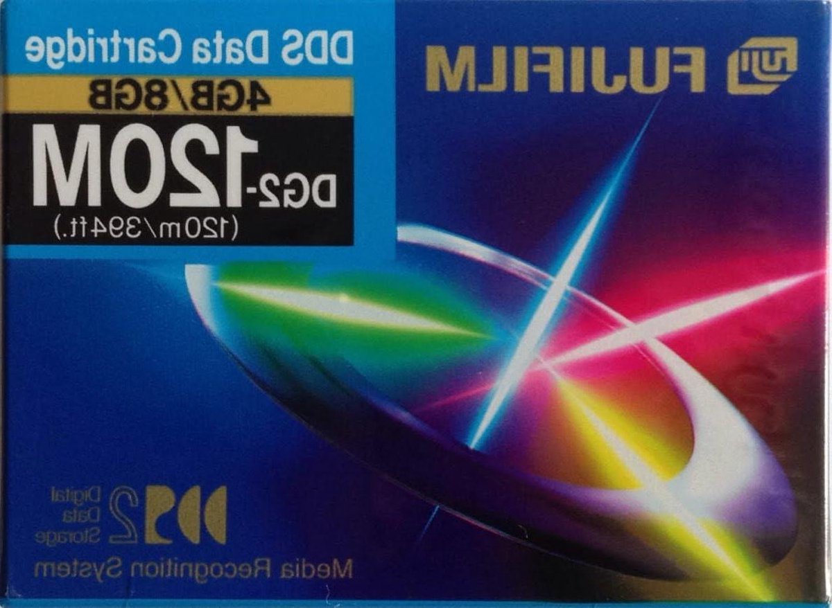 Data Cartridge - DDS-2 Tape - Opslag Back-ups - MPF Systeem - 120 m - Wit