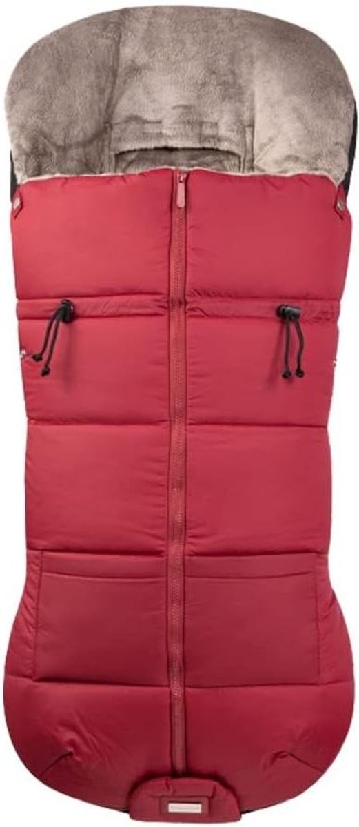Voetenzak Kinderwagen - Baby slaapzak deken - Baby warm houden - Waterafstotend winddicht - One size - Roos Rood
