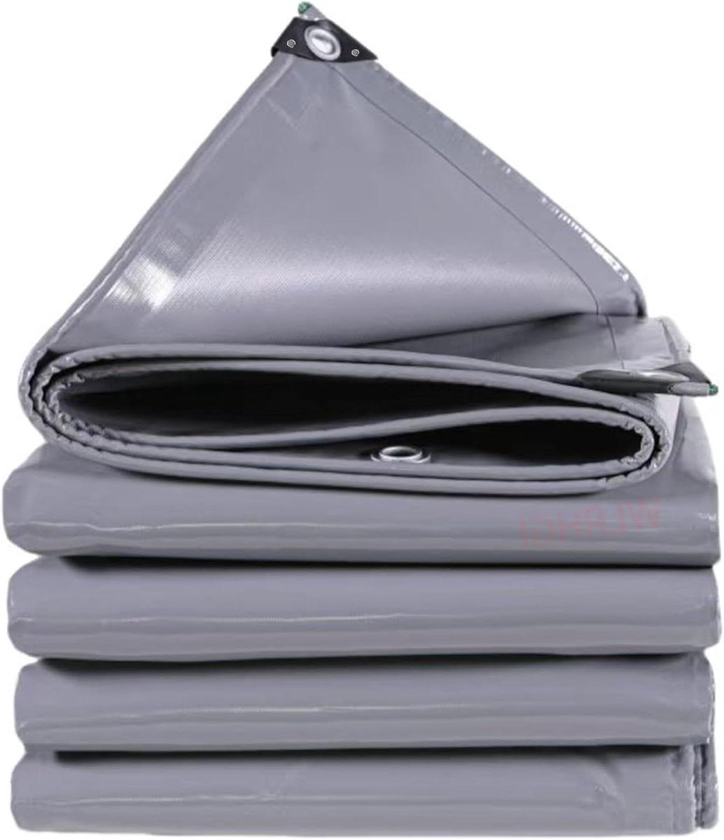 Multifunctioneel Dekzeil - Afdekzeil Tarp - Beschermen van Objecten - UV- en Waterbestendig - 2 x 3.5 m - Grijs