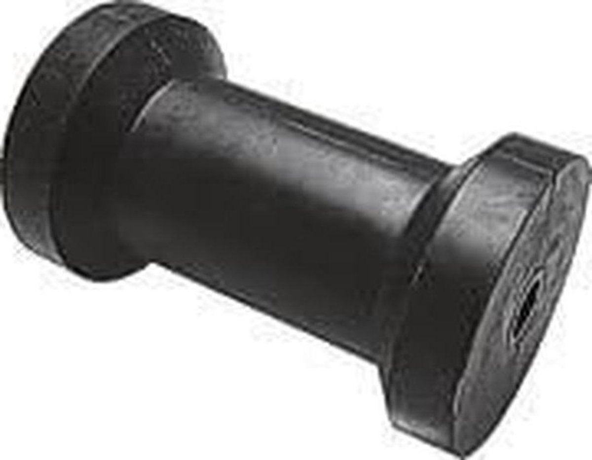 Boot kielrol - Roller boot trailer - Boot traileren - Hoogwaardig rubber - 100 mm - Zwart