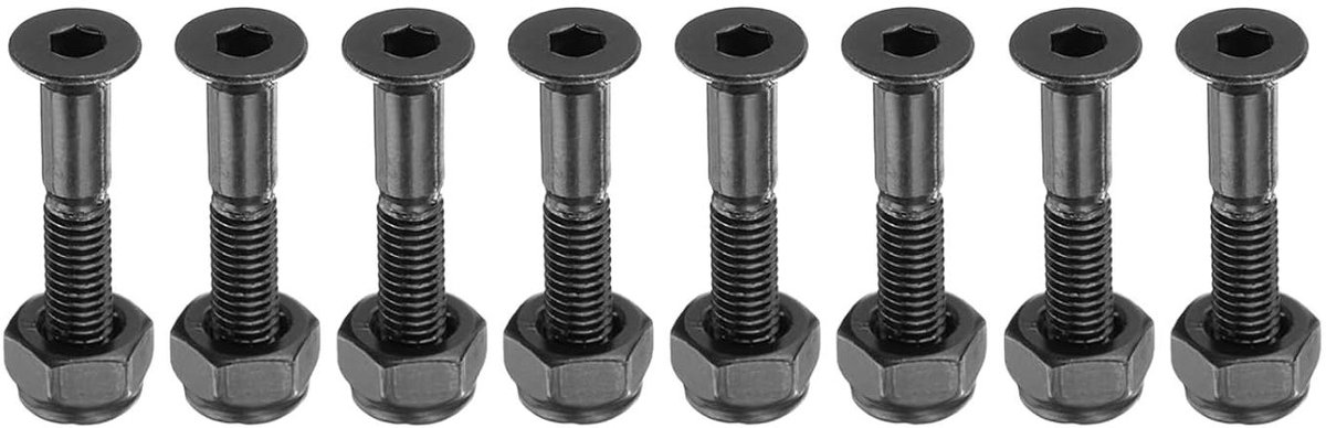 Skateboard Hardware Set Montage Schroeven Bouten Skateboard Reparatie Koolstofstaal Grade 8.8 1 inch
