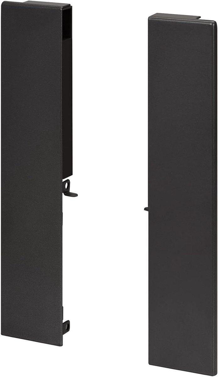 Front Adapters - Ladefront Bevestiging - Laden Assembleren - Met Stabilisator - 199 mm Hoogte - Antraciet