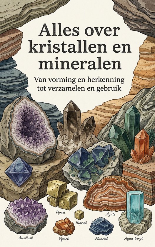 Alles over kristallen en mineralen - cover