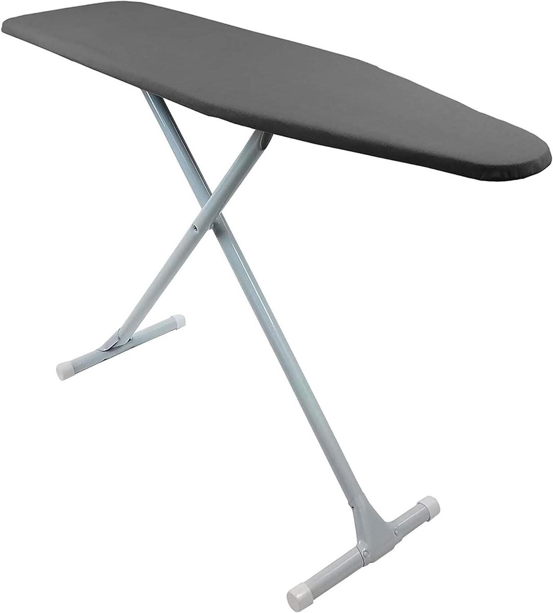 Strijkplank - Strijktafel - Kreukvrij Strijken - Verstelbare Hoogte - 135 cm - Houtskoolgrijs