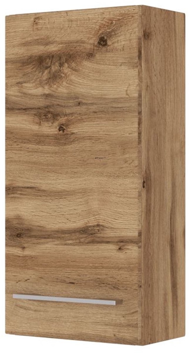Hangkast Dasa 30cm 1 deur - wit - Held - Smalle kasten - Wit - MDF; Spaanplaat - Smalle kasten -