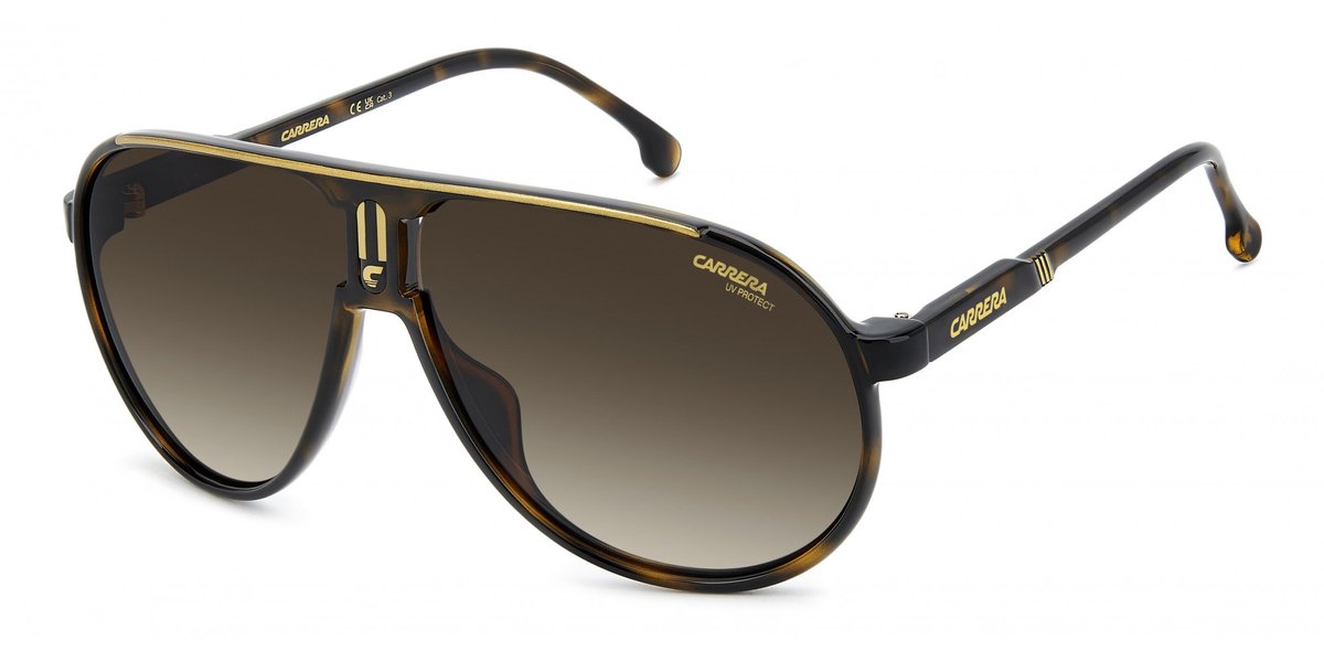 Carrera CHAMPION/S Brown havana 62/12/130 UNISEX Zonnebrillen