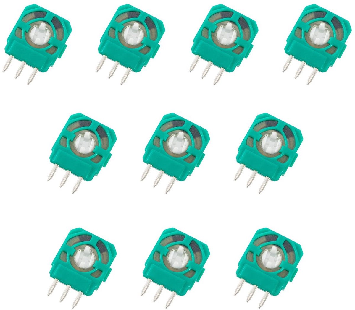 Dailygoods - Dailygoody - Vervanging Trimmer Potentiometer Sensor - 10 stuks - Reparatieonderdelen - Compatibel met Xbox One PS3 PS4 - Duim Stick Analoge Joystick