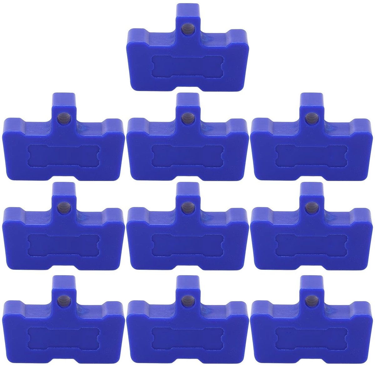 Dailygoods - Dailygoody - Fiets Schijfrem Spacer - 10 Stuks - Ideaal voor Hydraulische Remmen - Compact Formaat - Voor Mountainbike en Wegfiets - Geschikt voor all