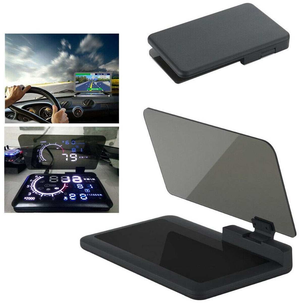 Dailygoods - Auto HUD Display Projector voor Navigatie