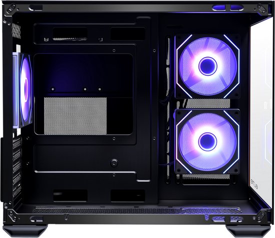 Cooler Master Elite 481 Wood Mini Tower Black (4/6)