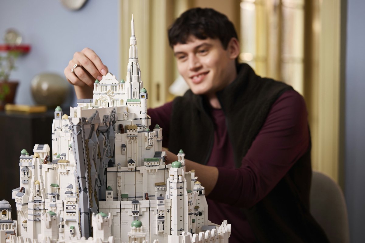 LEGO Icons The Lord of the Rings: Minas Tirith Bouwpakket voor Volwassenen - 11377 — afbeelding 15