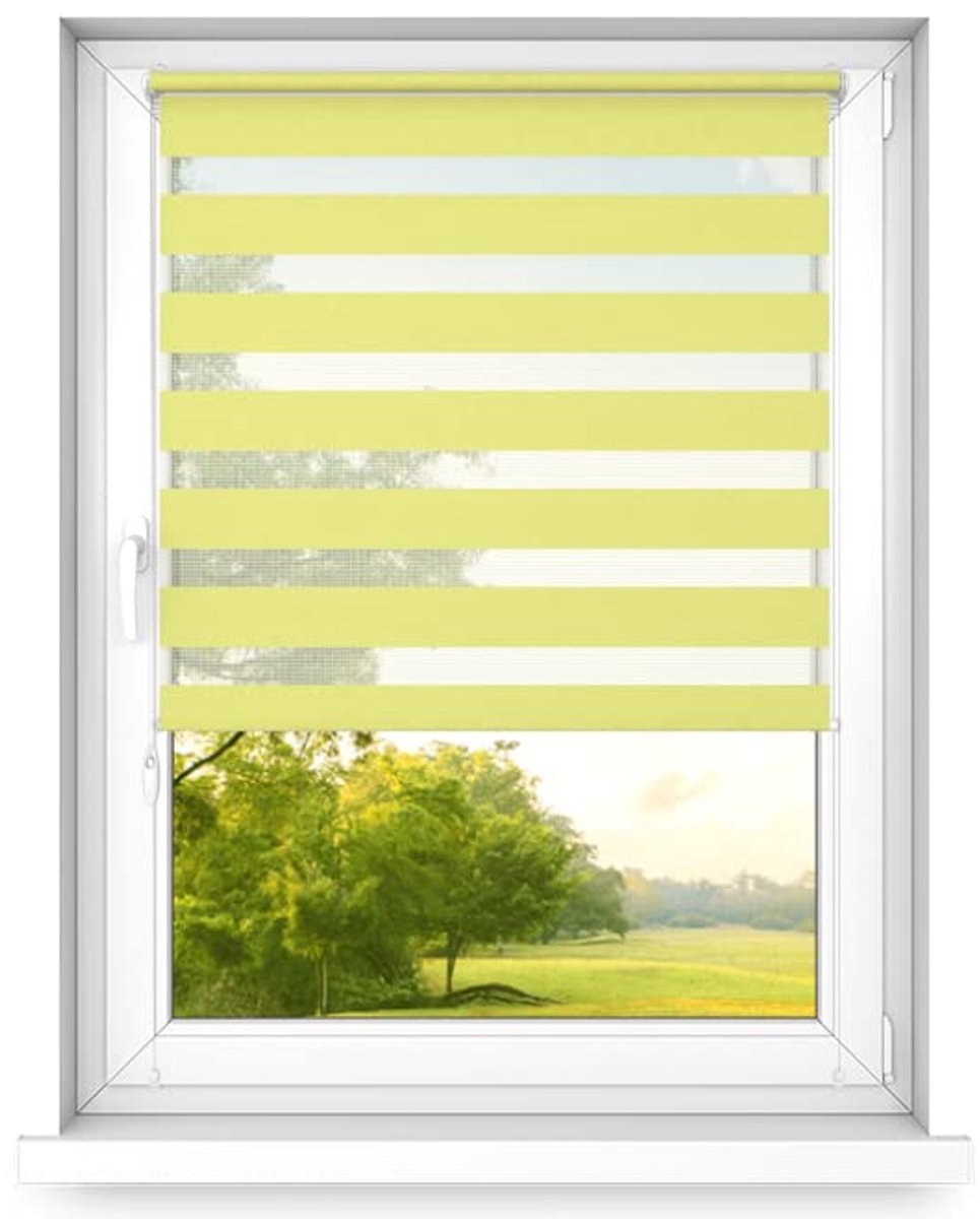 time4blinds dag en nacht dubbel rolgordijn mini - raamrolgordijn dag en nacht - rolgordijn