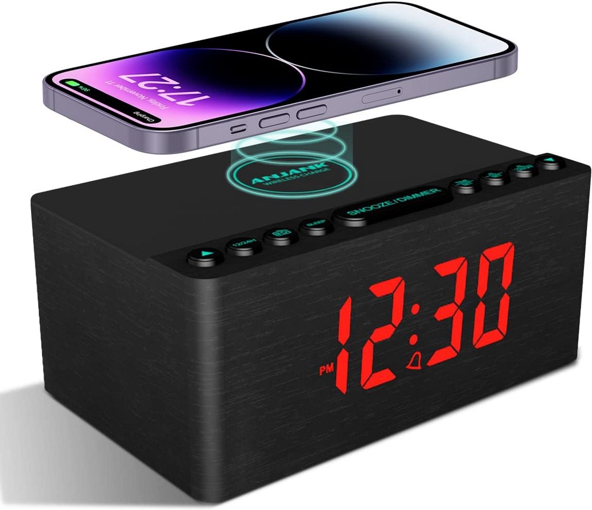 Klokradio met Wekker - Digitale Wekker - Wekkerradio - LED display